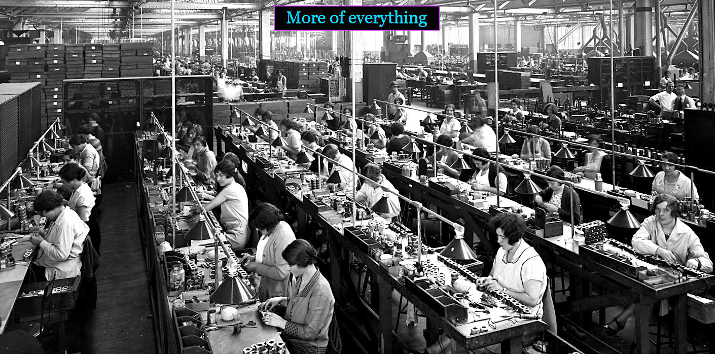 Radio manufacturing, 1920s